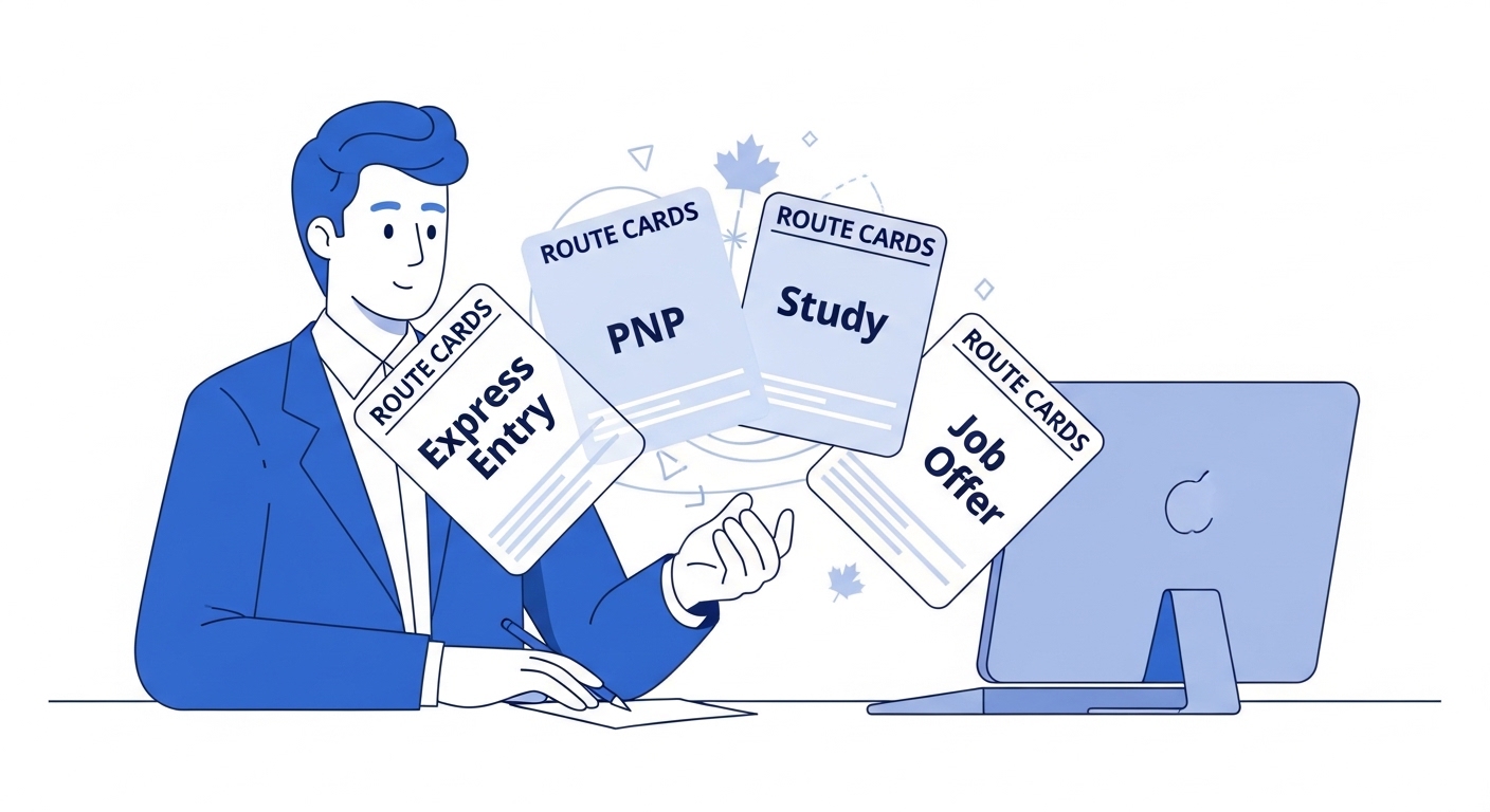 fastest realistic PR route Canada