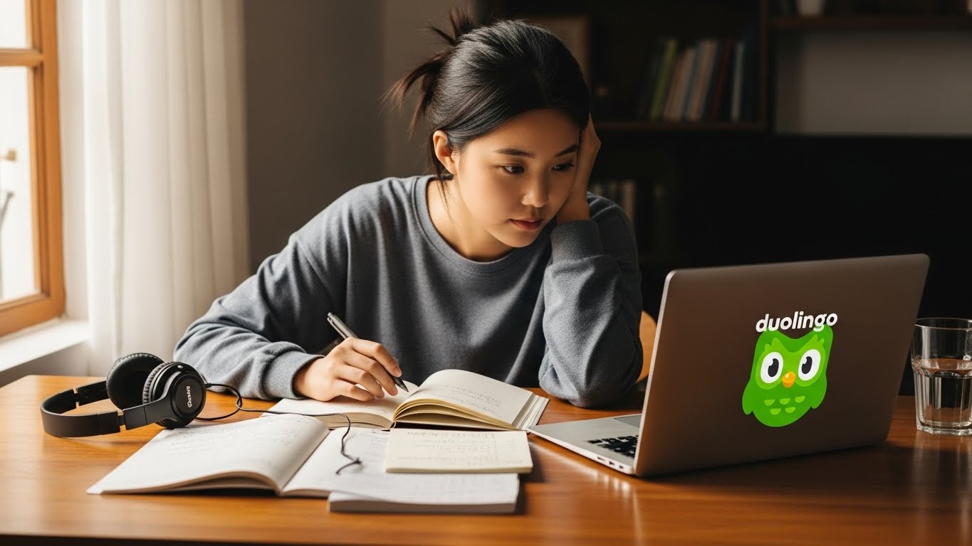 듀오링고 시험 고득점 전략