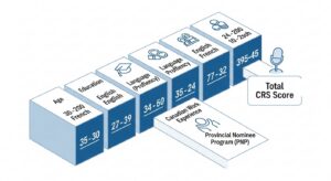 Express Entry CRS score explained